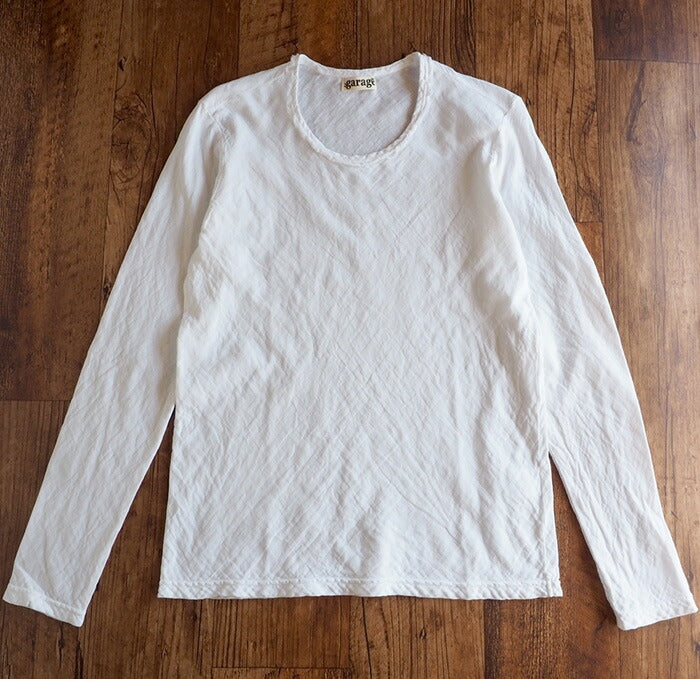 [32 colors available] Garage double gauze simple T-shirt long sleeves for women [TS-53-LS] 