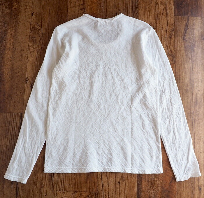 [32 colors available] Garage double gauze simple T-shirt long sleeves for women [TS-53-LS] 