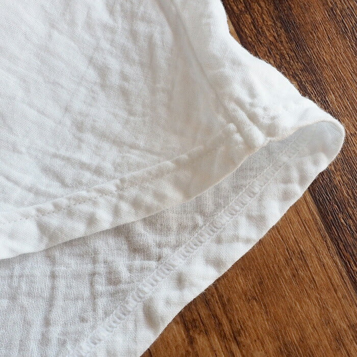 【全32色】ガーゼ服工房 garage（ガラージ）ダブルガーゼ シンプルノースリーブ レディース [TS-53-NS]