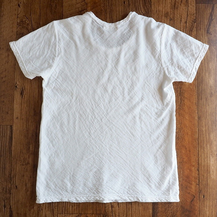 [32 colors available] Gauze clothing workshop garage Double gauze simple T-shirt short sleeves for women [TS-53-SS] 