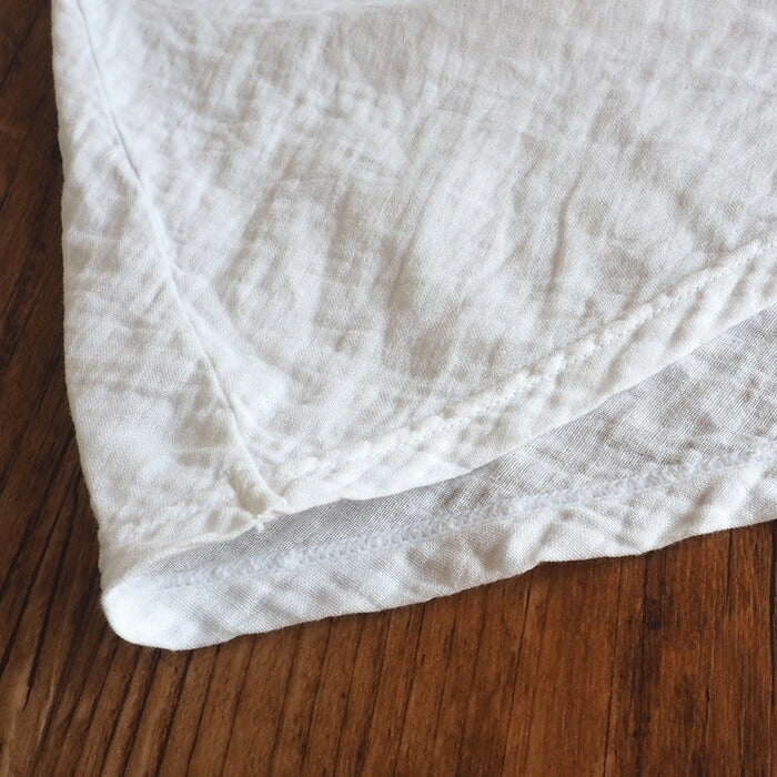 [32 colors available] Gauze clothing workshop garage Double gauze simple T-shirt short sleeves for women [TS-53-SS] 