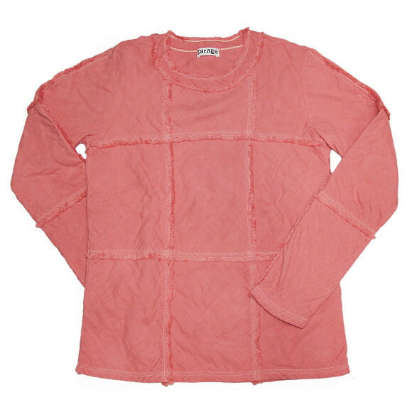 [All 25 colors] Gauze clothing studio garage (garage) 4-ply gauze square sweatshirt Ladies [TS-62] 