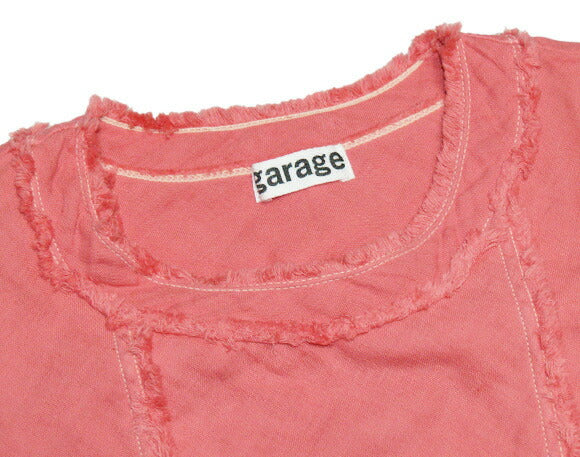 [All 25 colors] Gauze clothing studio garage (garage) 4-ply gauze square sweatshirt Ladies [TS-62] 