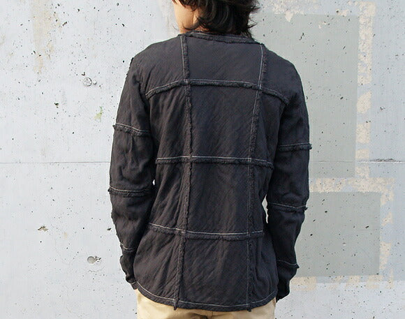 [25 colors in total] Gauze clothing studio garage (garage) 4-ply gauze square trainer Men's [TS-63] 