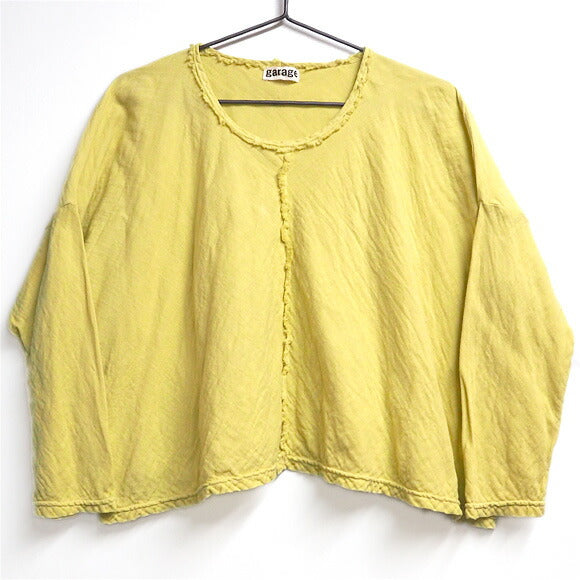 [All 28 colors] Gauze clothing studio garage (garage) double gauze yoga shirt ladies [TS-78] 