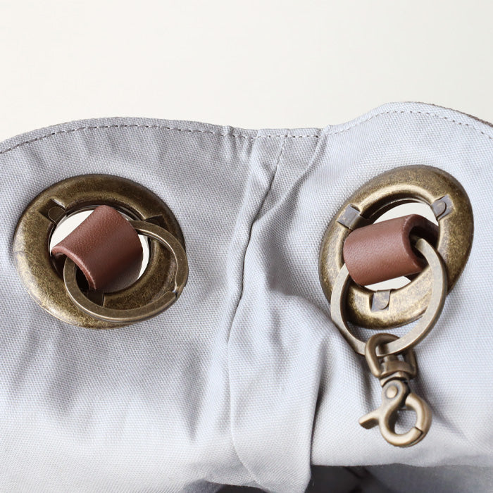 ulazan alter Asymmetric Water Repellent Canvas Tote Bag Ash Gray Women's Men's [U0209-ASGY] 