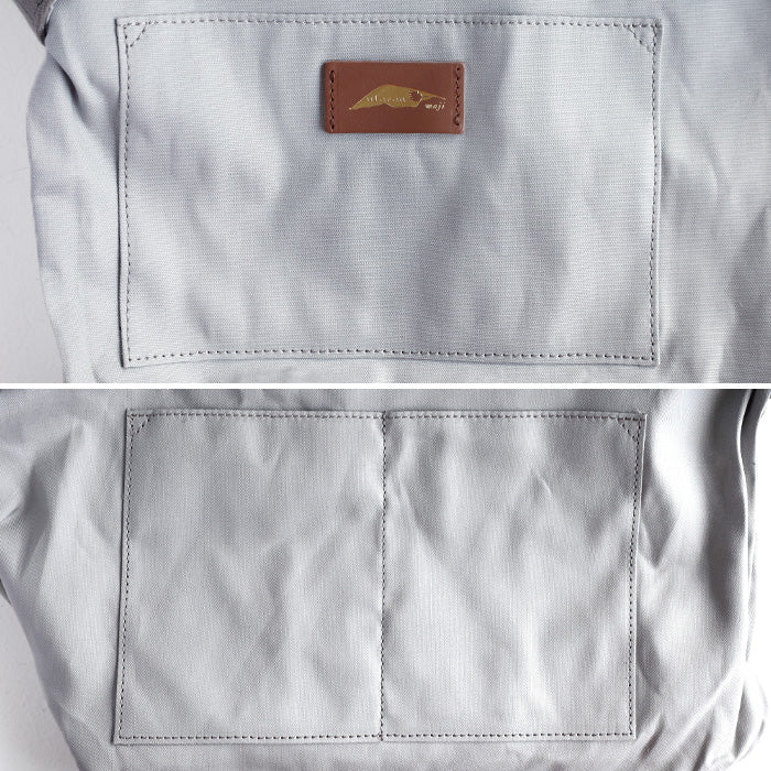 ulazan alter Asymmetric Water Repellent Canvas Tote Bag Ash Gray Women's Men's [U0209-ASGY] 