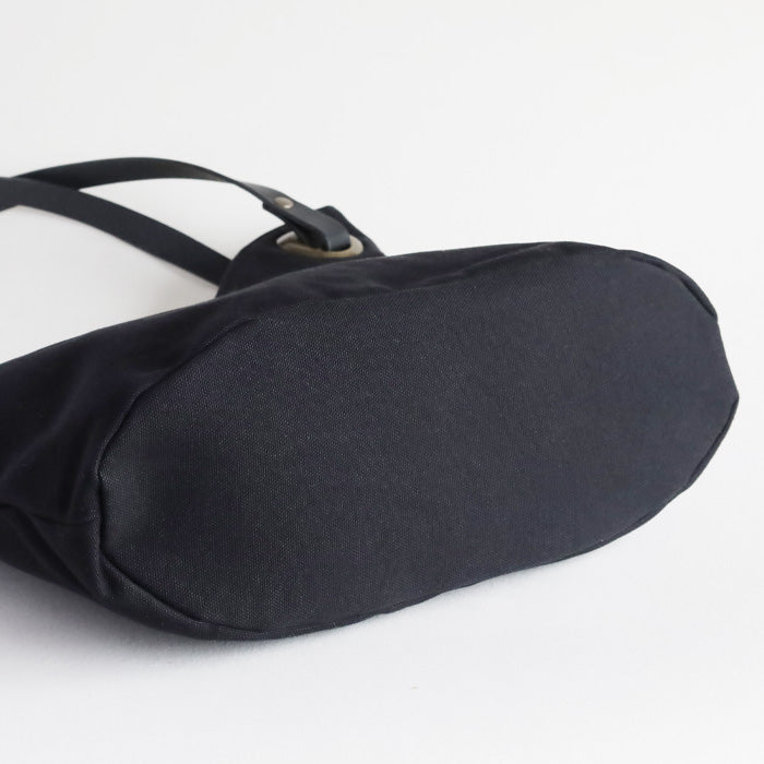 ulazan alter Asymmetric Water Repellent Canvas Tote Bag Black Women's Men's [U0209-BK] 