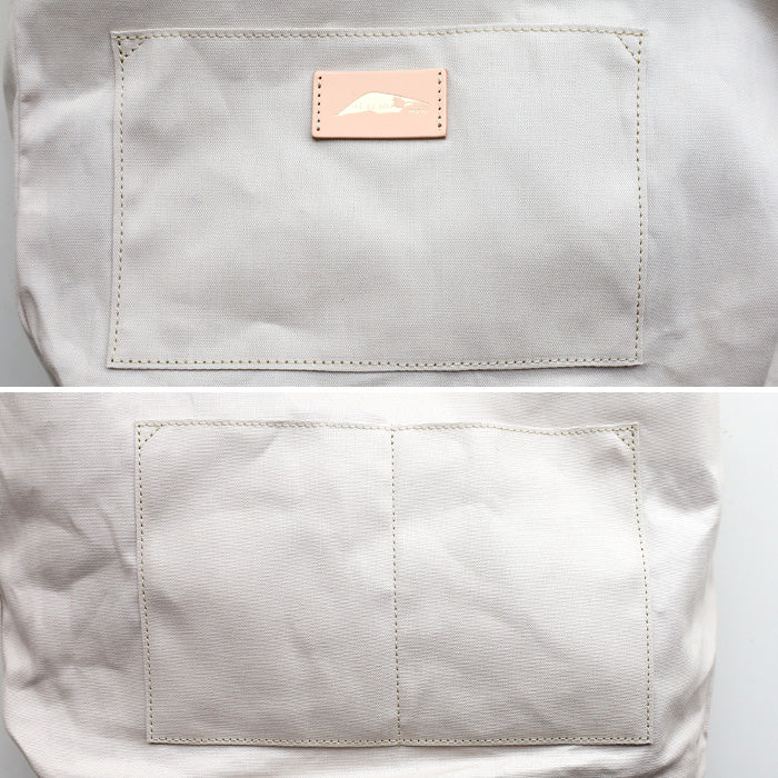 ulazan alter Asymmetric Water Repellent Canvas Tote Bag Coral Blue Women's Men's [U0209-CBL] 