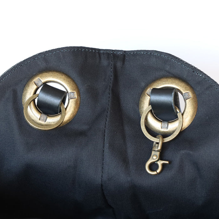 ulazan alter Asymmetric Denim Tote Bag Black Denim Women's Men's [U0209-DEN] 