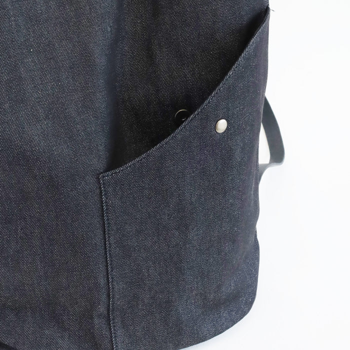 ulazan alter Asymmetric Denim Backpack Black Denim Women's Men's [U0210-DEN] 