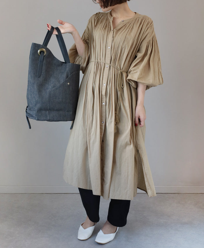 ulazan alter Asymmetric Denim Backpack Black Denim Women's Men's [U0210-DEN] 