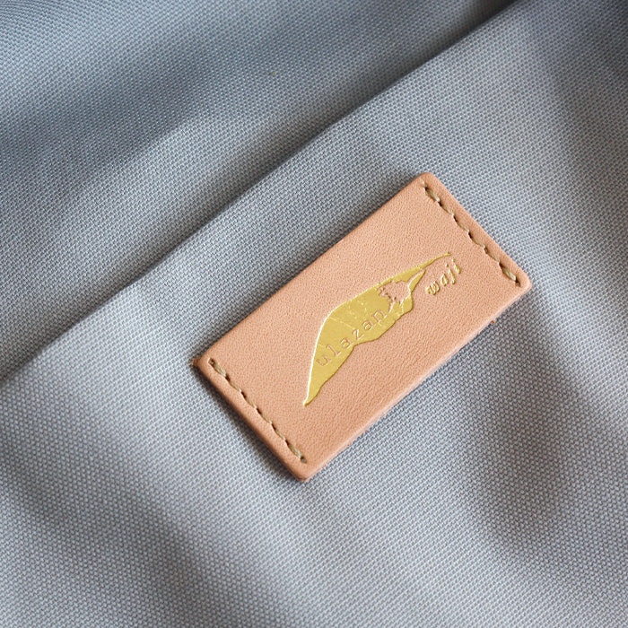 ulazan alter Asymmetric Water Repellent Canvas Backpack Ivory Women's Men's [U0210-IV] 