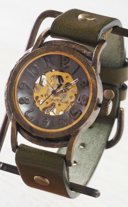 vie handmade watch hand-wound "velodrome" [WB-011] 