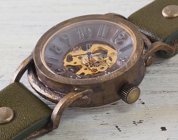 vie handmade watch hand-wound "velodrome" [WB-011] 