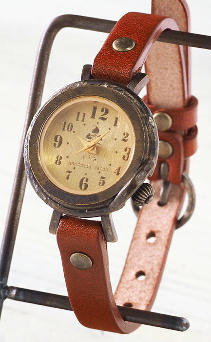 vie（ヴィー） 手作り腕時計 “hollyhock -ホーリーホック-” Sサイズ（レディース） [WB-013S]