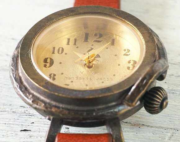 vie（ヴィー） 手作り腕時計 “hollyhock -ホーリーホック-” Sサイズ（レディース） [WB-013S]