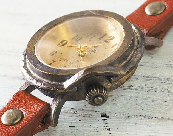 vie（ヴィー） 手作り腕時計 “hollyhock -ホーリーホック-” Sサイズ（レディース） [WB-013S]