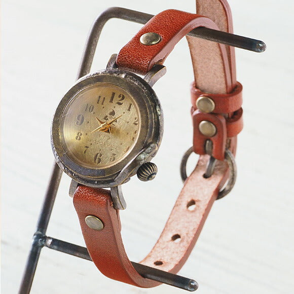 vie（ヴィー） 手作り腕時計 “hollyhock -ホーリーホック-” Sサイズ（レディース） [WB-013S]