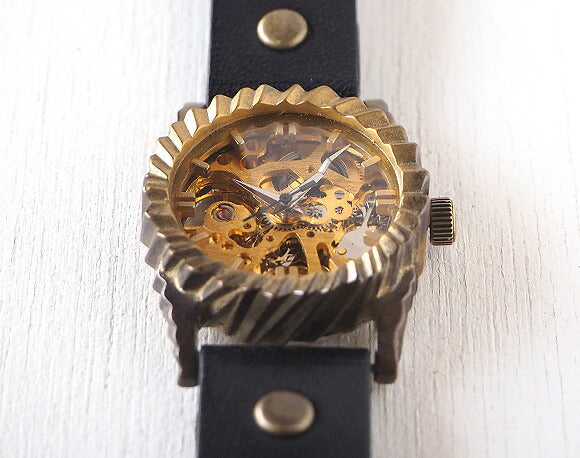 vie（ヴィー） 手作り腕時計 手巻き式 “GEAR -ギア-” [WB-034]