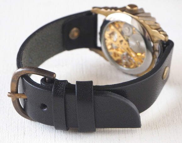 vie (Vee) handmade watch hand winding type "GEAR - gear -" [WB-034] 