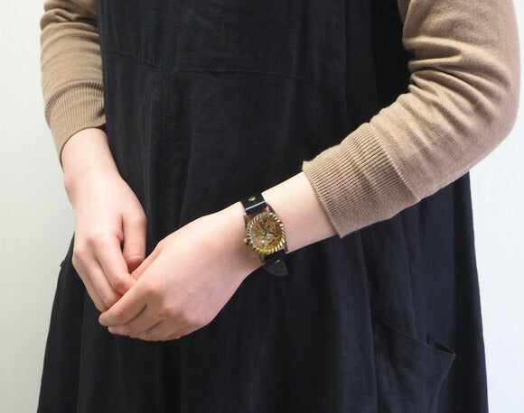 vie (Vee) handmade watch hand winding type "GEAR - gear -" [WB-034] 
