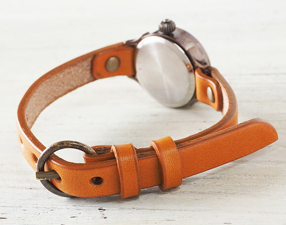 [You can choose wooden parts for the dial] vie handmade watch “simple wood” S size (ladies) [WB-045S] 