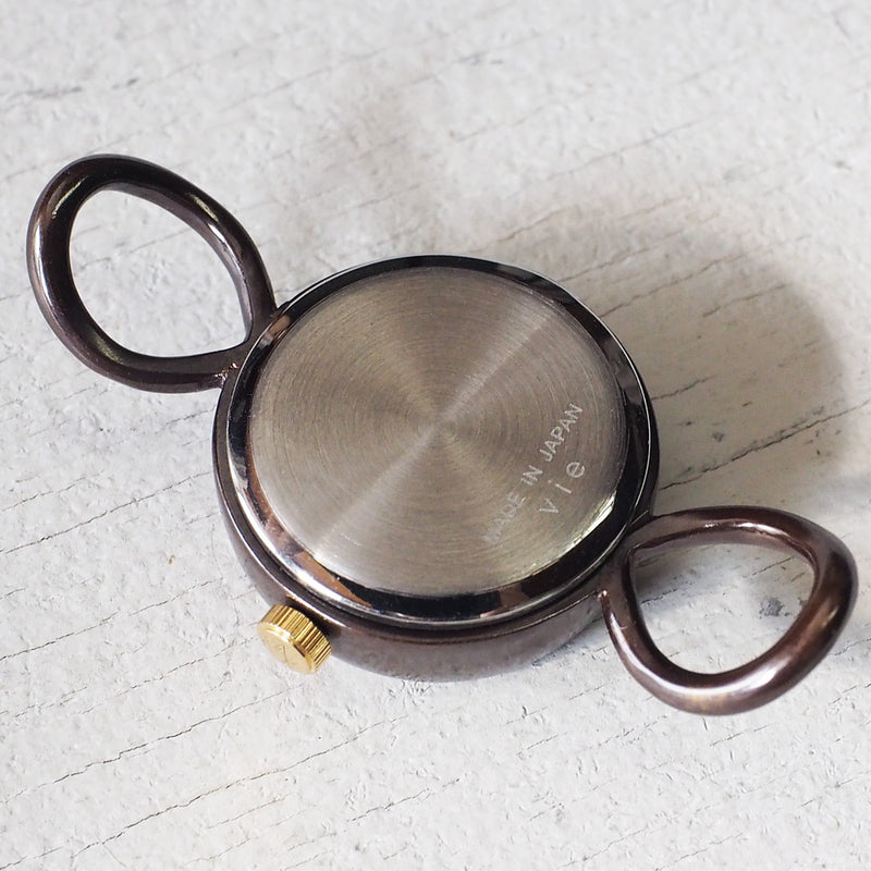 vie handmade watch "collon brass" double belt ladies [WB-066-W-BELT] 