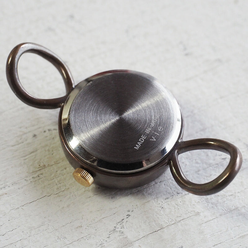 vie（ヴィー） 手作り腕時計 “cheerfully -チアフリー-” 2重ベルト レディース [WB-067-W-BELT]