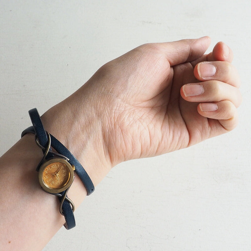 vie handmade watch “nostalgie” double belt ladies [WB-068-W-BELT] 