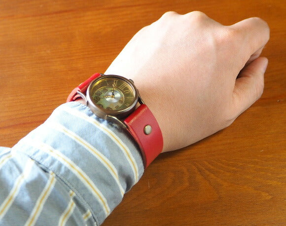 vie（ヴィー） 手作り腕時計 “crescent moon -クレセントムーン-” ラウンドフェイス [WB-069]