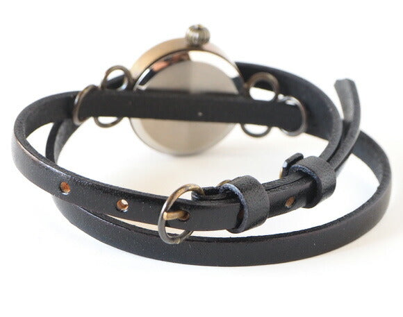 vie handmade watch “elegance” double belt ladies [WB-072-W-BELT] 
