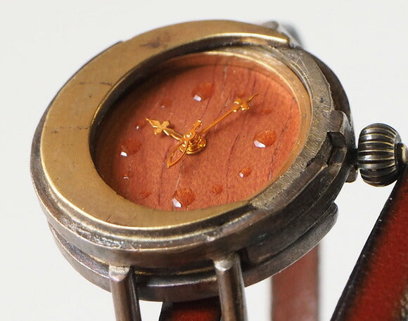 vie Handmade watch “Crescent moon” double belt ladies [WB-073-W-BELT] 