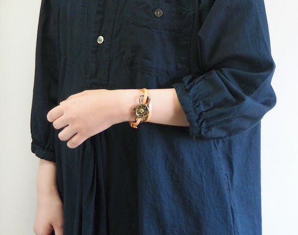 vie Handmade watch “collon antique” double belt ladies [WB-075-W-BELT] 