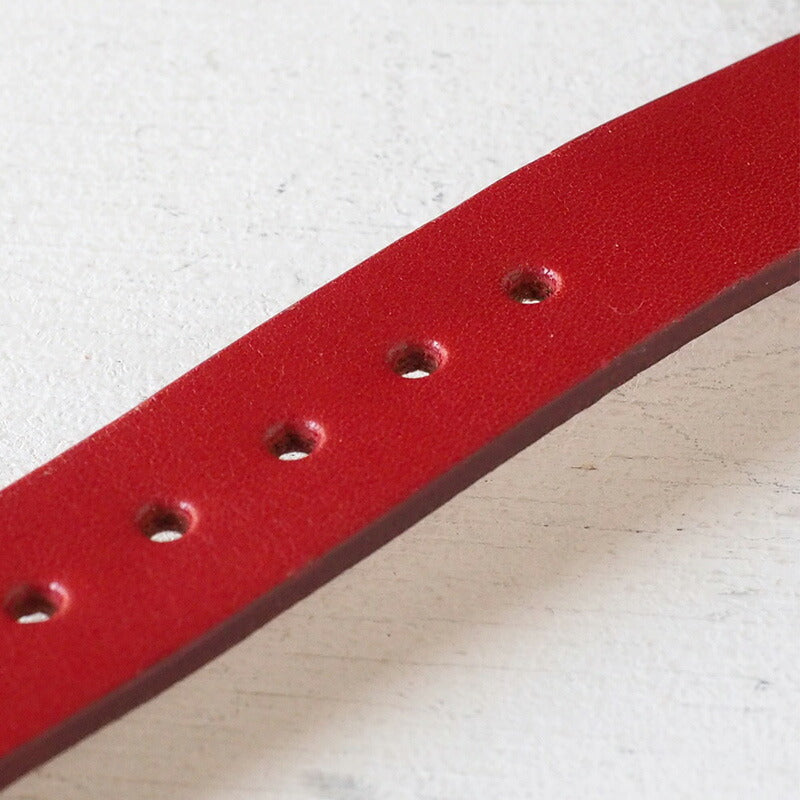 [Leave the placement of the dial to the artist] vie handmade watch “simple wood” parquet dial striped L size [WB-081L] 