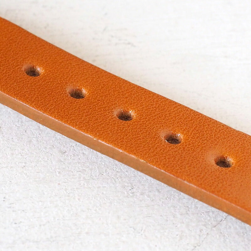 【文字盤の配置は作家におまかせ】vie（ヴィー） 手作り腕時計 “simple wood” 寄せ木文字盤 ストライプ XLサイズ [WB-081X]