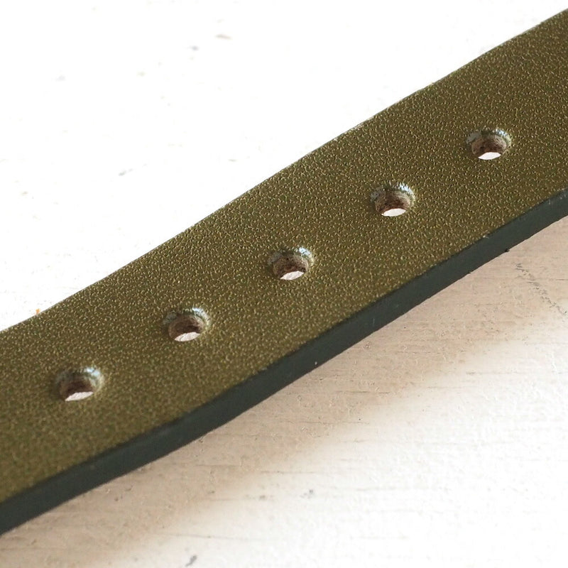 [Leave the placement of the dial to the artist] vie handmade watch “simple wood” parquet dial random stripe L size [WB-082L] 