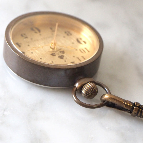 vie handmade pocket watch “holly hock” [WB-085] 