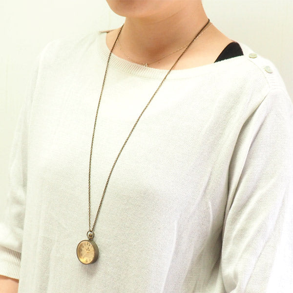 vie handmade pocket watch “holly hock” [WB-085] 