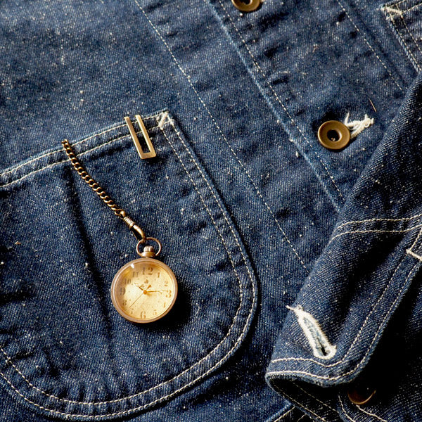 vie handmade pocket watch “holly hock” [WB-085] 