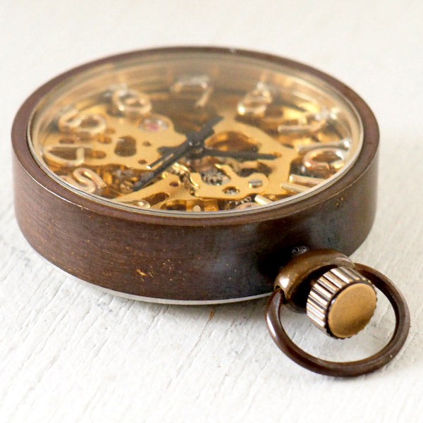 vie handmade pocket watch “compact mecha” [WB-086] 