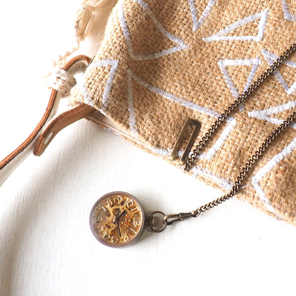 vie（ヴィー） 手作り懐中時計 “compact mecha -コンパクトメカ-” [WB-086]