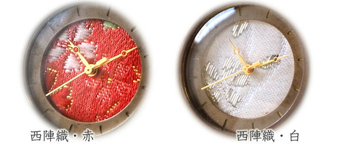 [Choose from 2 colors] vie Handmade Watch Made in Japan Series Nishijin Woven Dial Sakura L Size [WJ-002L] 