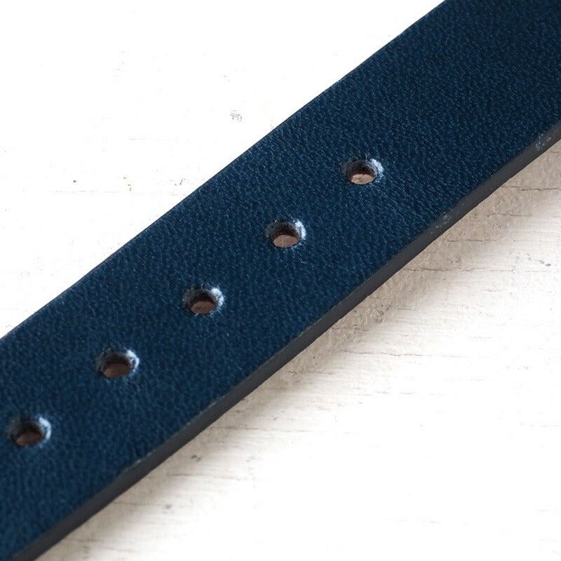 vie（ヴィー） 手作り腕時計 “和tch” 和紙文字盤 数珠 ネイビー Lサイズ [WJ-004L-NV]