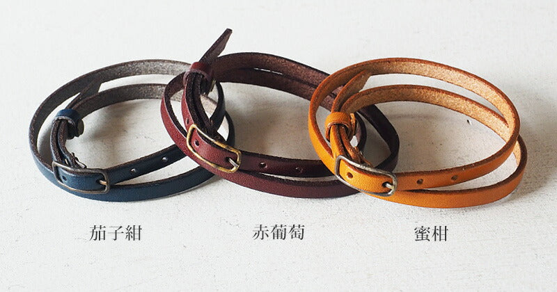 vie handmade watch "collon brass" double belt ladies [WB-066-W-BELT] 