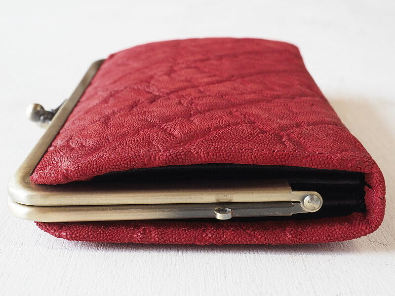 ZOO Wallet Long Wallet Elephant Leather Gamaguchi Red Condor Wallet 3 [Z-ZLW-100-RD] 